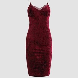 Velvet Lace Dress